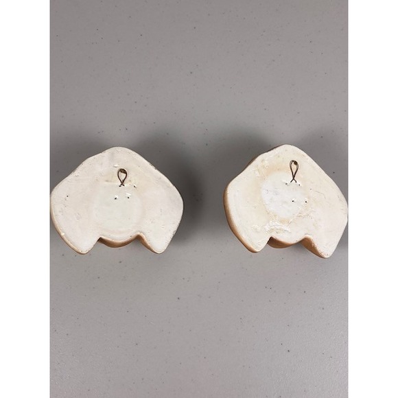 Miller Studio Inc 1961 Vintage Basset Hound Dog Head Wall Plaques Set of 2 - Picture 11 of 13